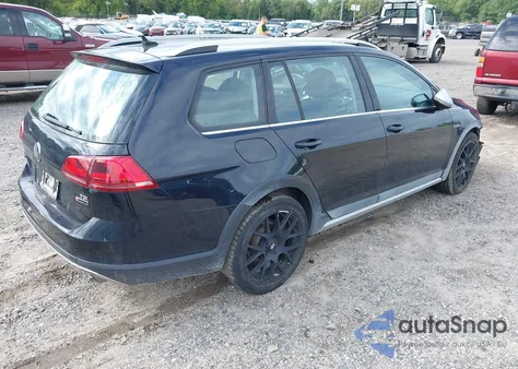 2017 Volkswagen Golf Alltrack Tsi S/Tsi Se z USA, uszkodzony, nr VIN 3VWM17AU8HM542087